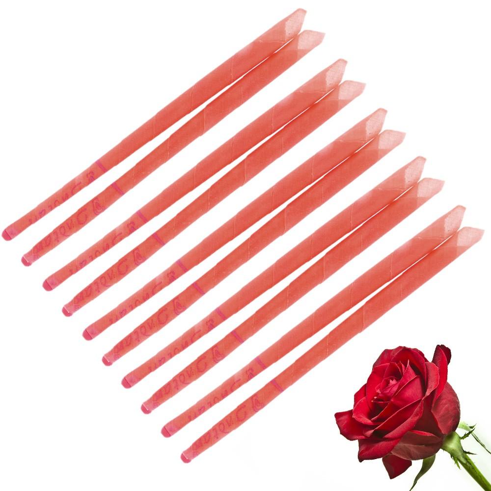 100x CARTON Scented Ear Candles - Rose