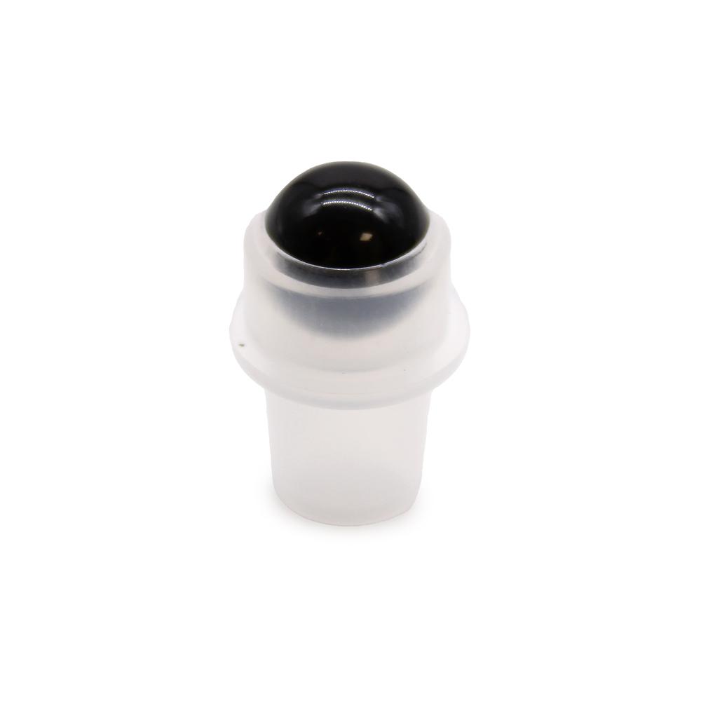 10x Gemstone Roller Tip For Bottle - Black Tourmaline