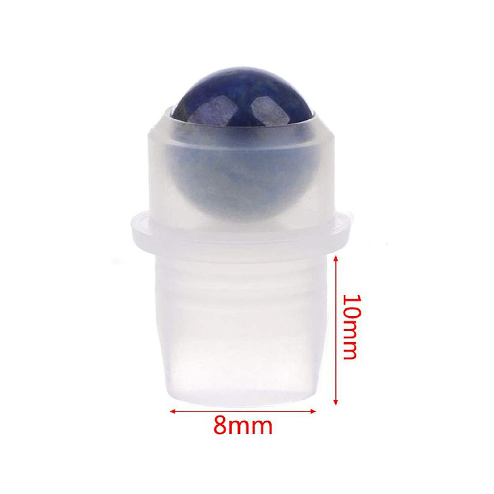 10x Gemstone Roller Tip For Bottle - Sodalite