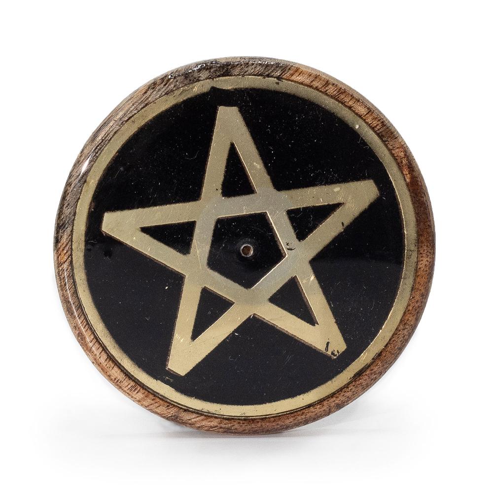 10x Gold & Black on Mango Wood - Pentagon