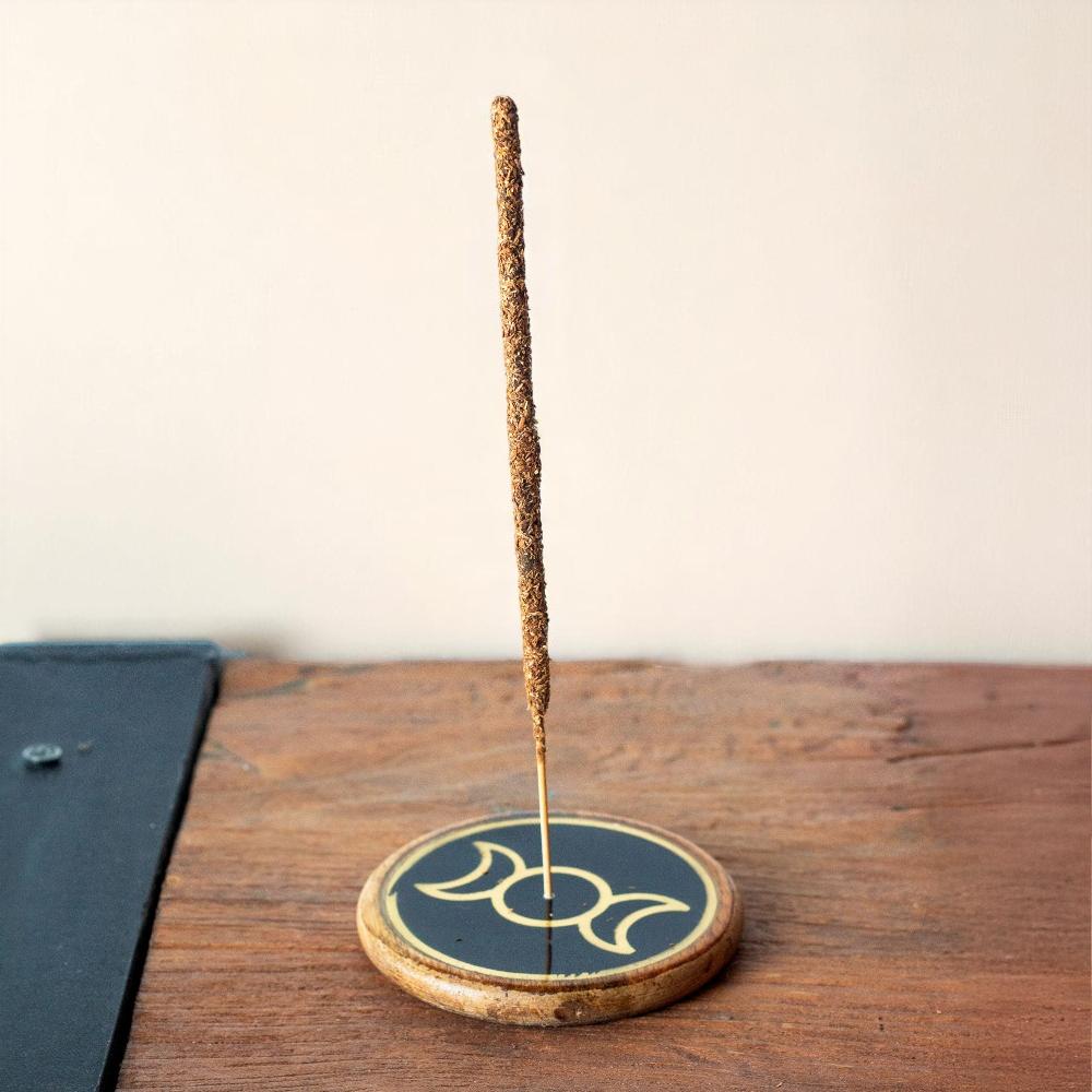 10x Gold & Black On Mango Wood - Triple Moon