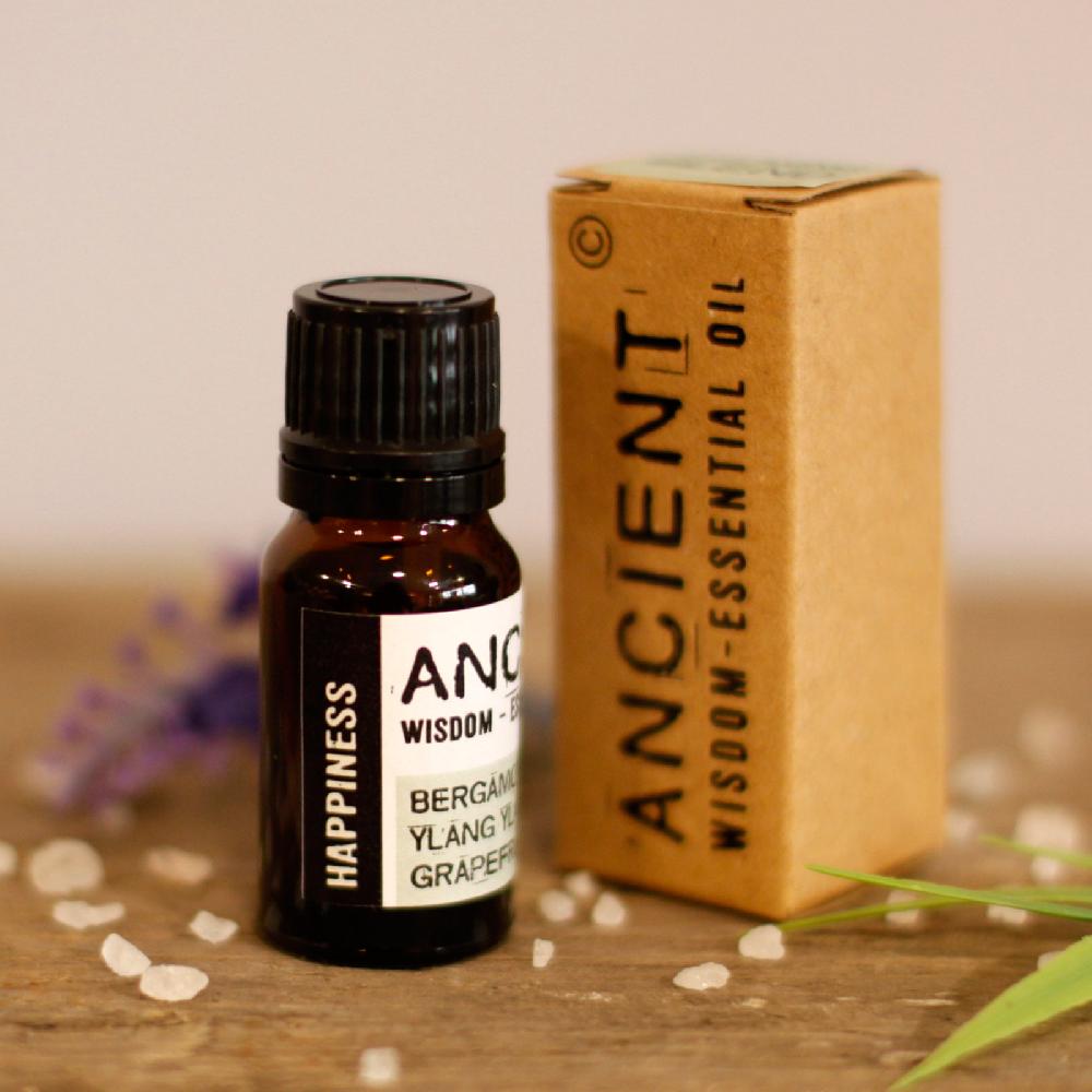 10x Happiness Essential Oil Blend - Boxed - 10ml