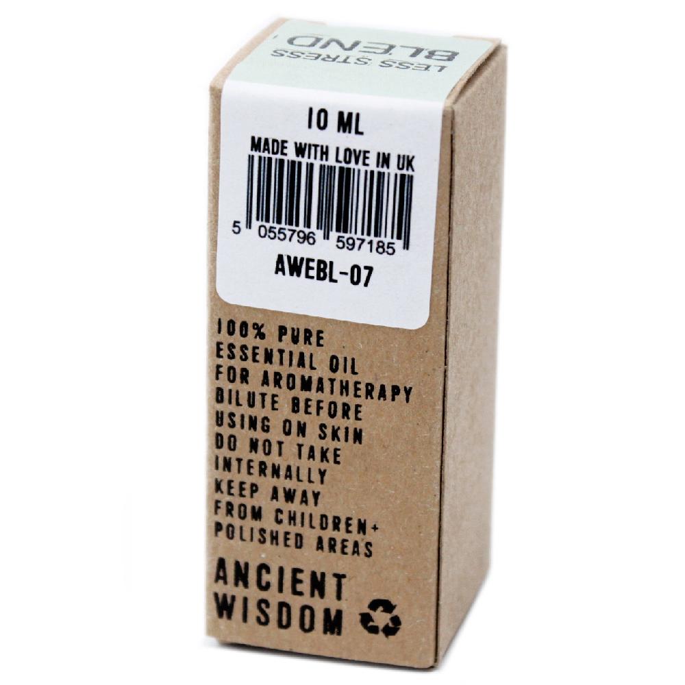 10x Less Stress Essential Oil Blend - Boxed - 10ml