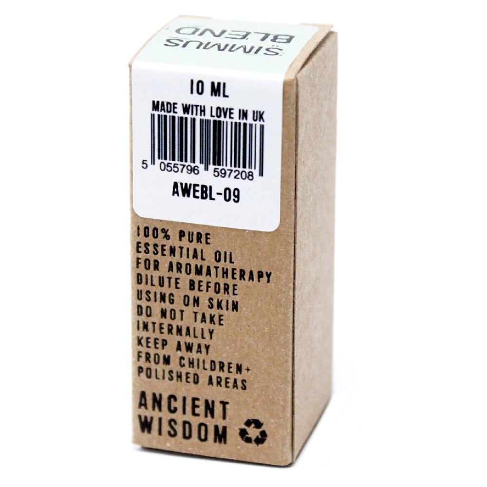10x Simmus Essential Oil Blend - Boxed - 10ml