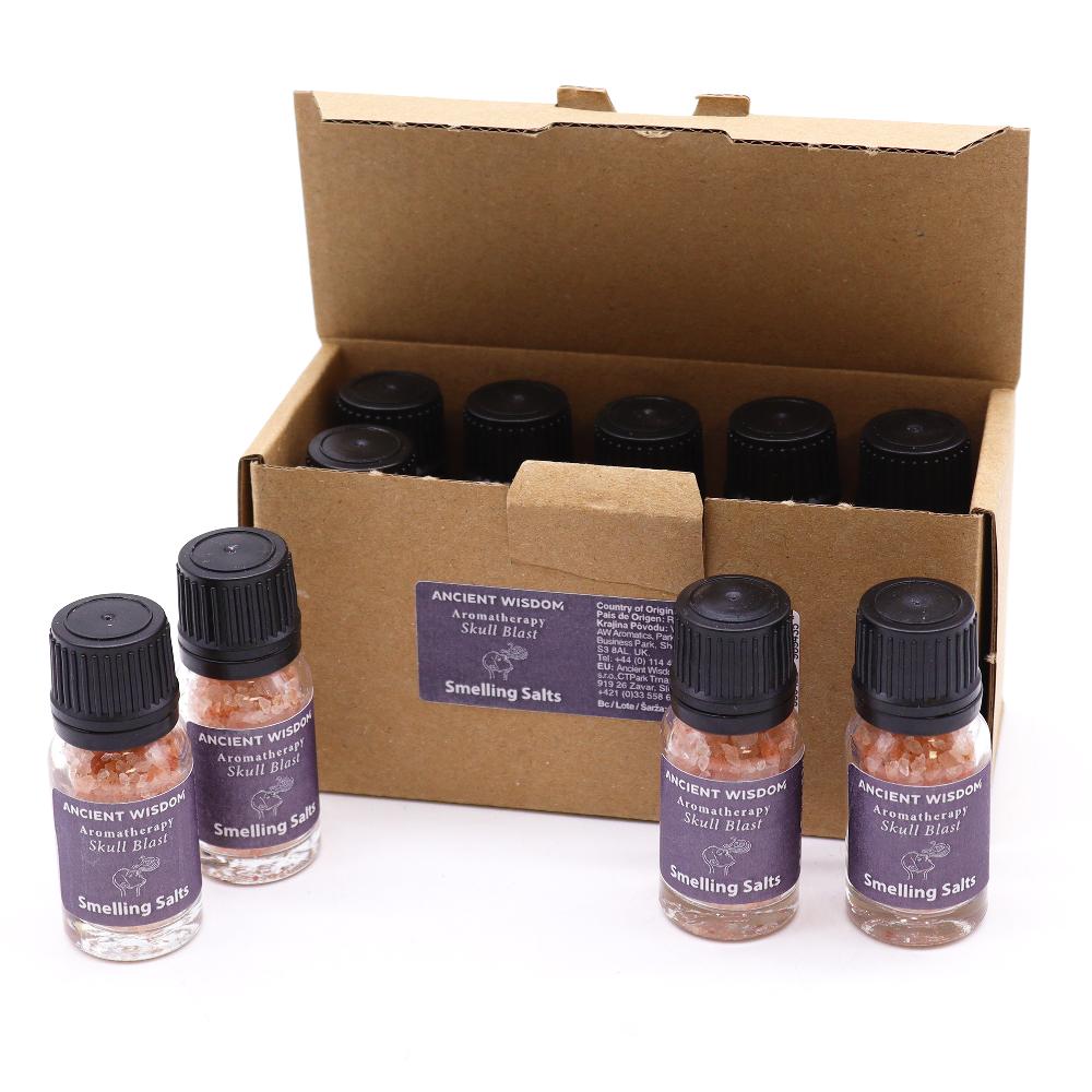 10x Skull Blast Aromatherapy Smelling Salt