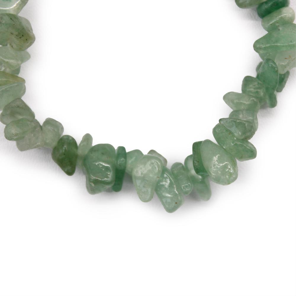 12x Chipstone Bracelet - Aventurine Green