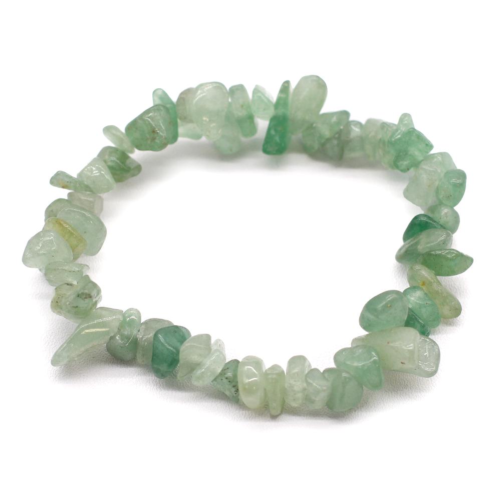 12x Chipstone Bracelet - Aventurine Green