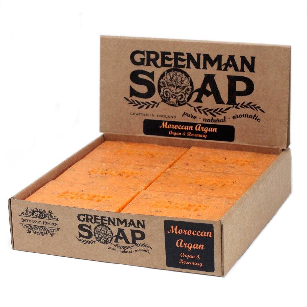12x Greenman Soap 100g - Moroccan Argan