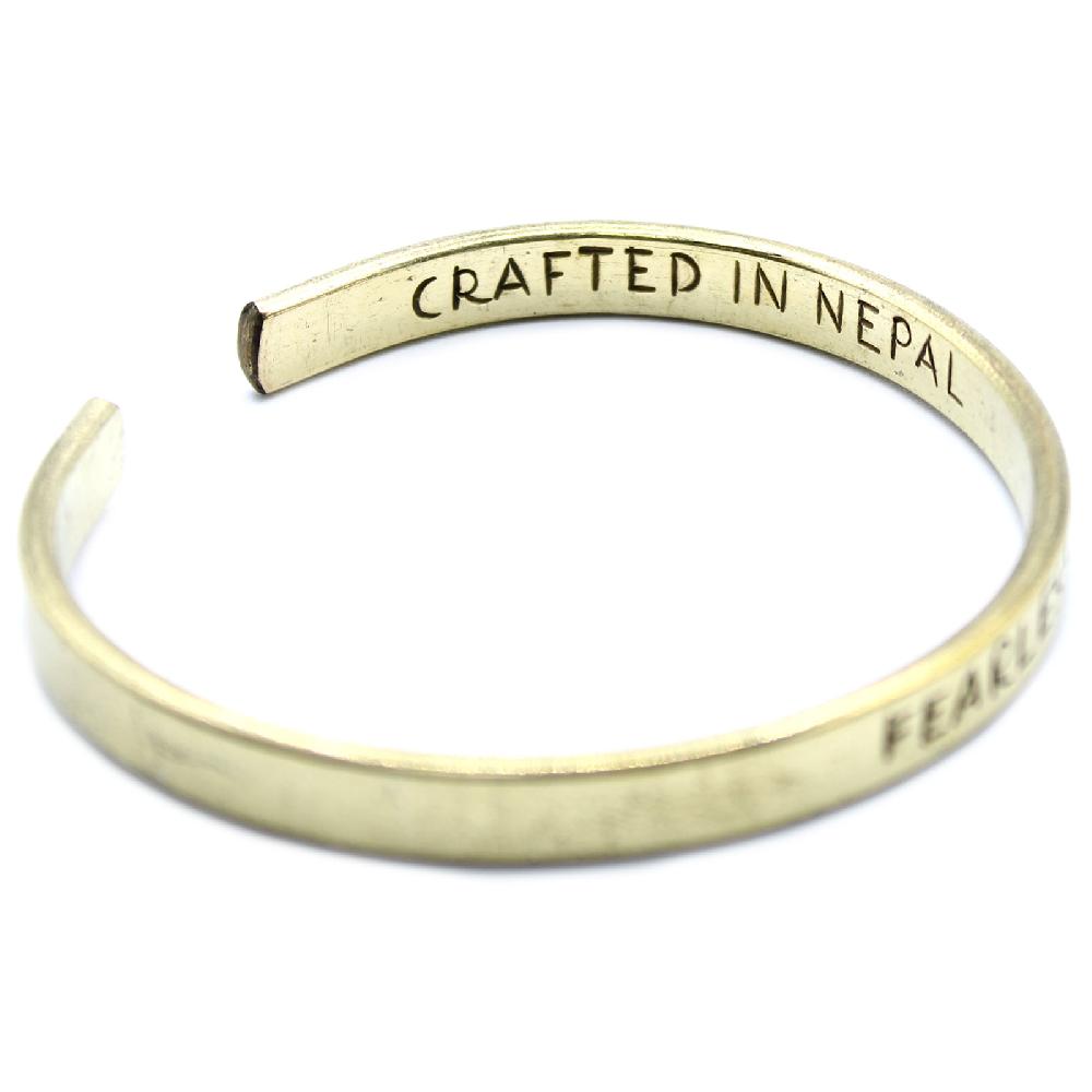 12x Inspiration Bracelet - Brass Selection