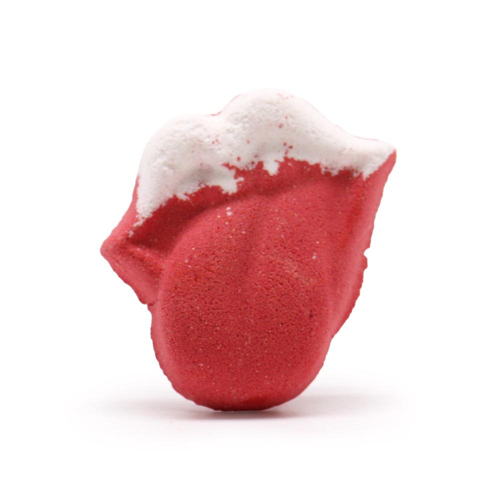 12x Lips Bath Bomb 60g - Raspberry & Pomergranate