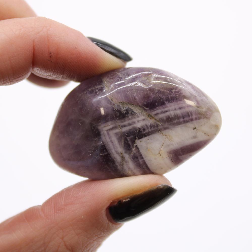 12x Medium African Tumble Stone - Amethyst