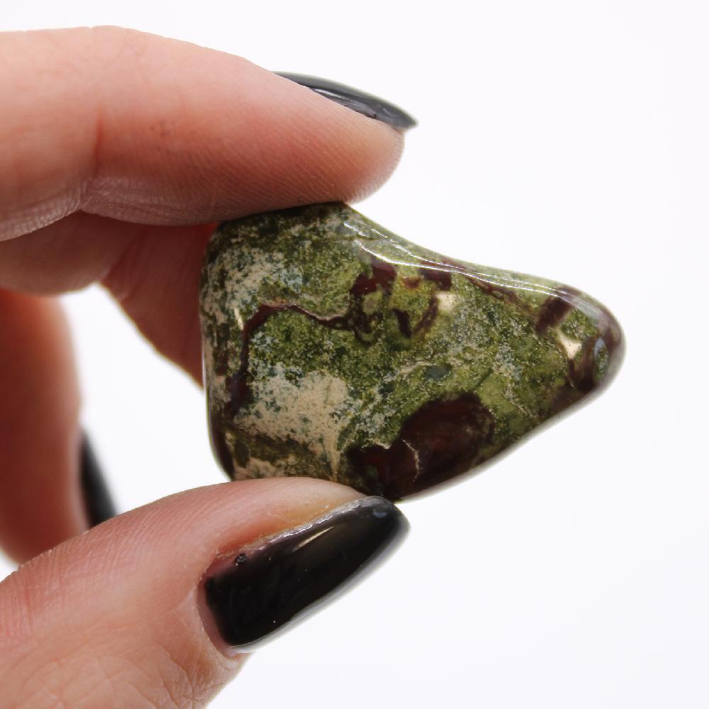12x Medium African Tumble Stone - Dragon Stone