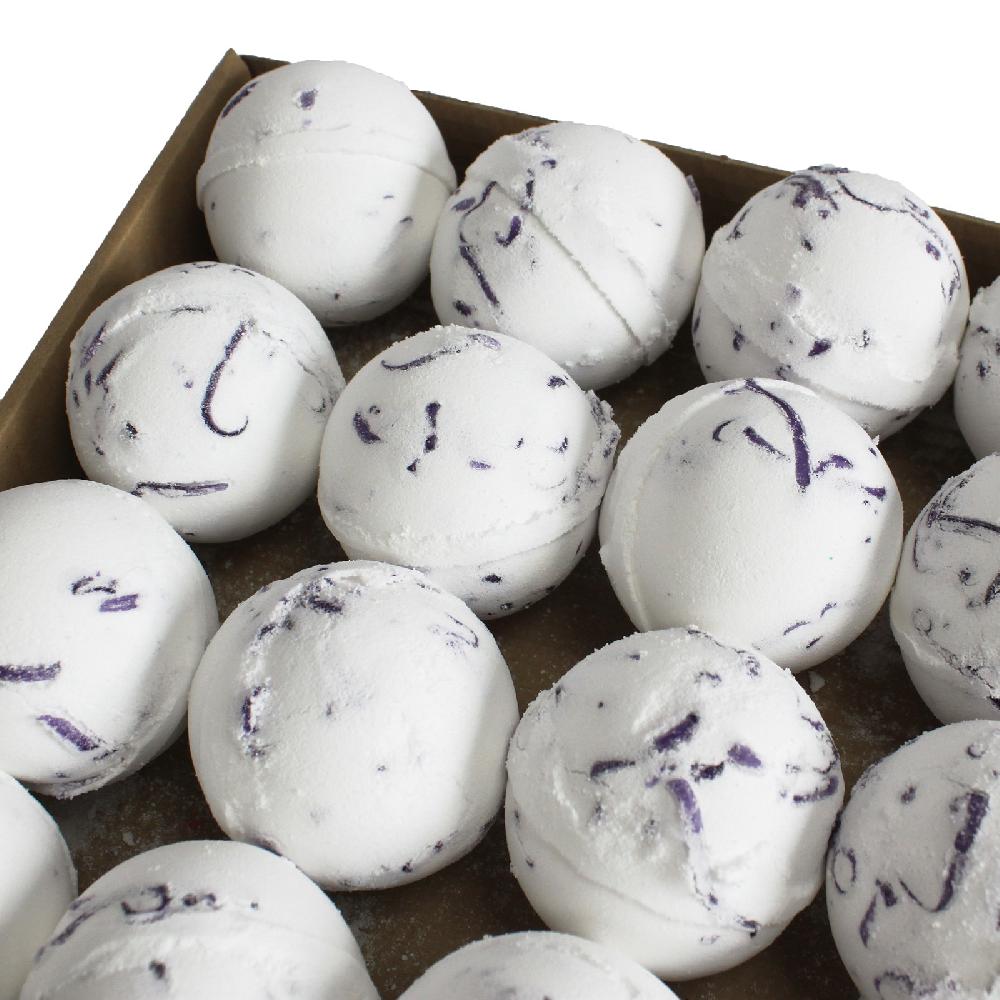 16x Tropical Paradise Coco Bath Bomb - Mangosteen