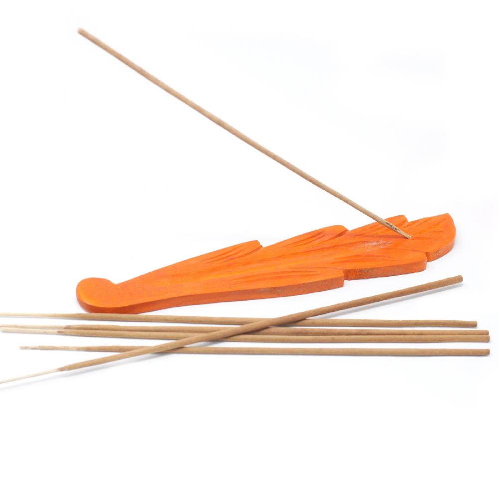 20x Leaf Coloured Ashcatcher 10" - Mango Wood