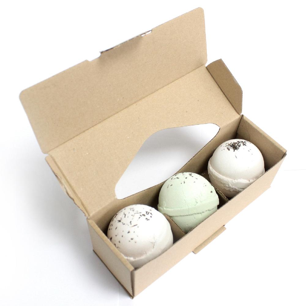 20x Small Bath Bomb Gift Box - 190 X 65 X 65mm (empty)