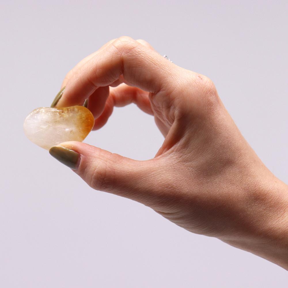 24x L Tumble Stone - Citrine Quartz Grade A