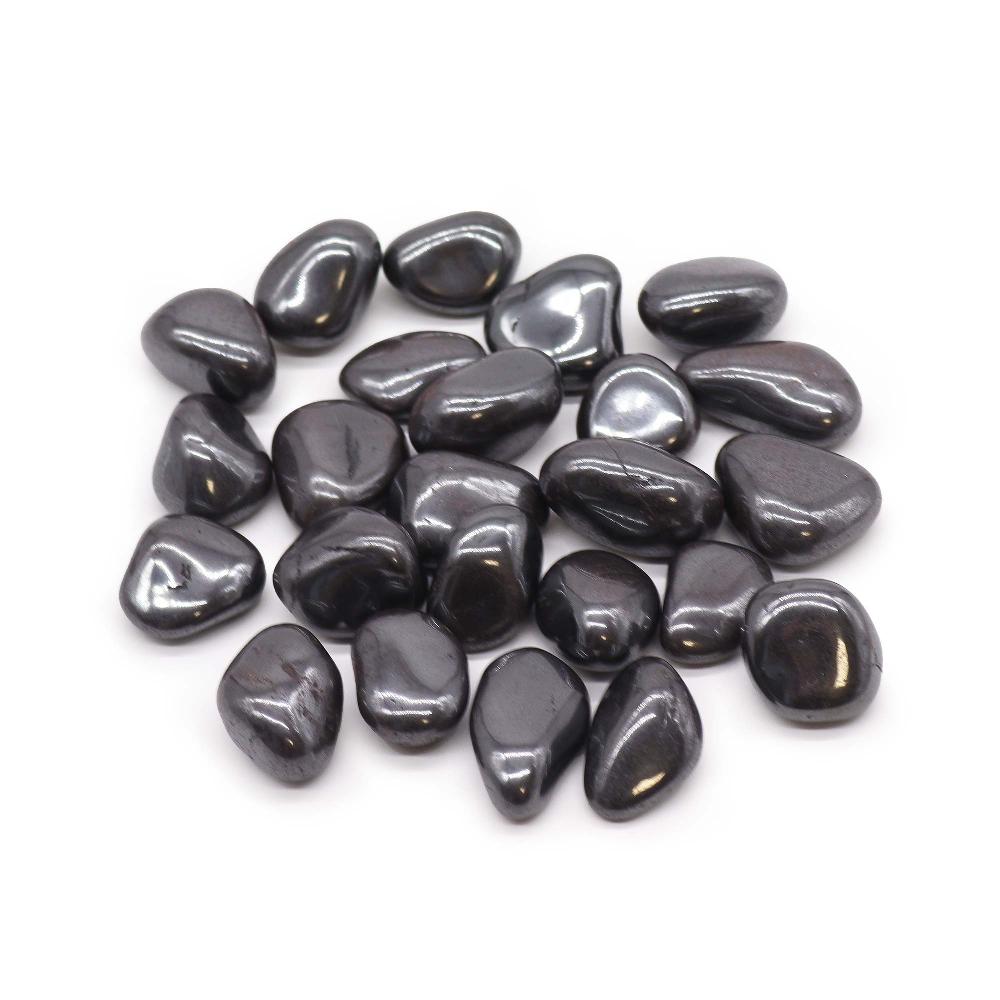24x L Tumble Stones - Haematite Grade B