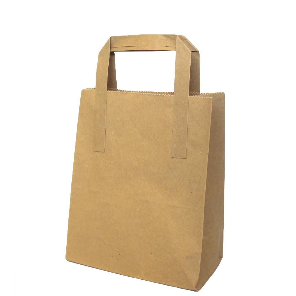 250x Lrg Heritage Kraft Bag 260x390x305mm
