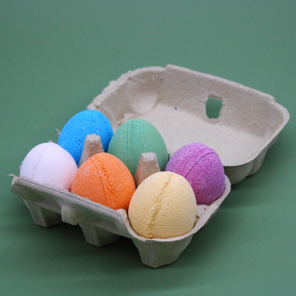 30x Bath Eggs In A Tray- Tangerine & Grapefruit