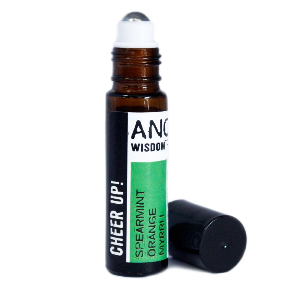 3x 10ml Roll On Essential Oil Blend - Cheer Up