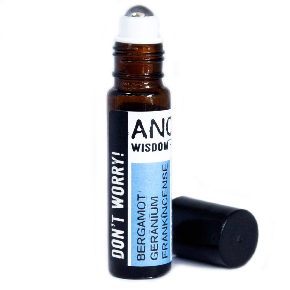 3x 10ml Roll On Essential Oil Blend - Don't Worry