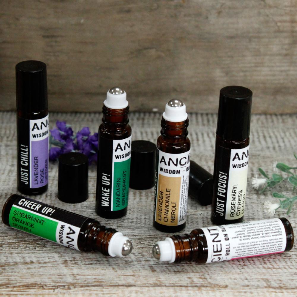 3x 10ml Roll On Essential Oil Blend - Fall Asleep