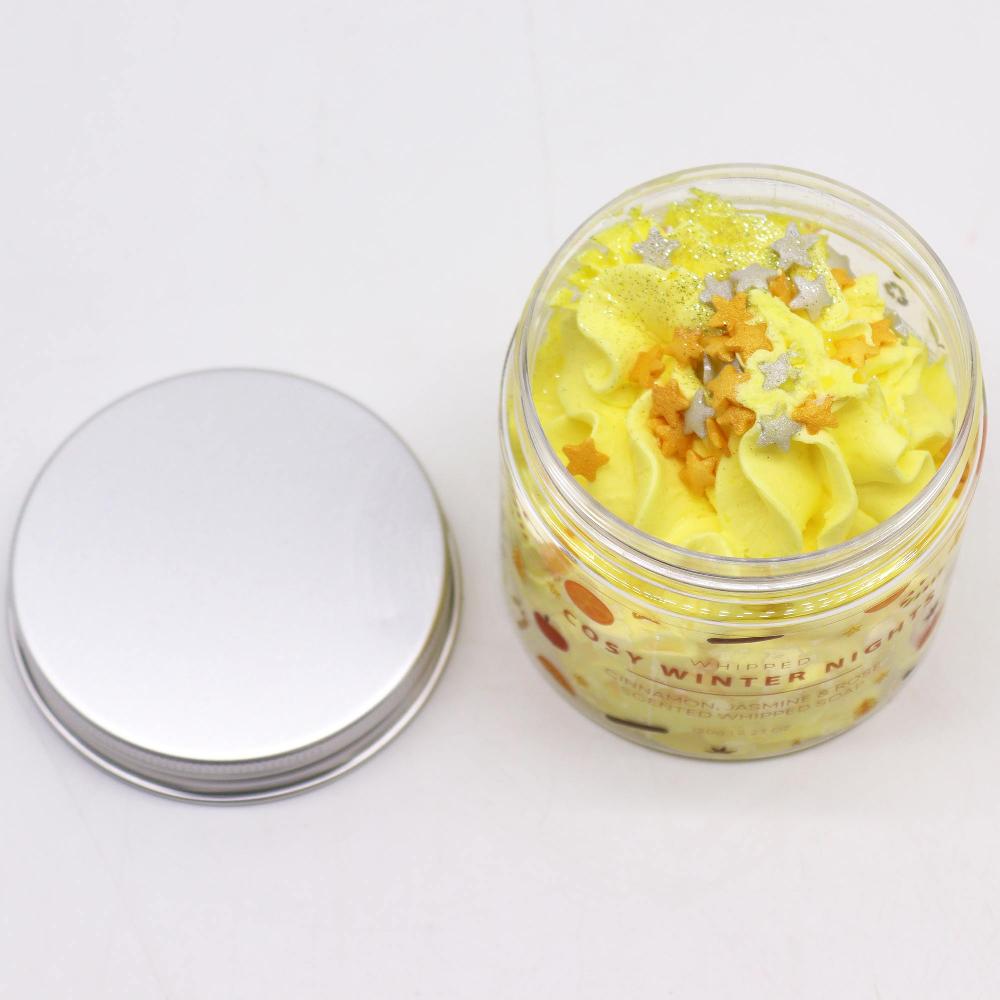 3x Cosy Winter Nights Whipped Soap 120g
