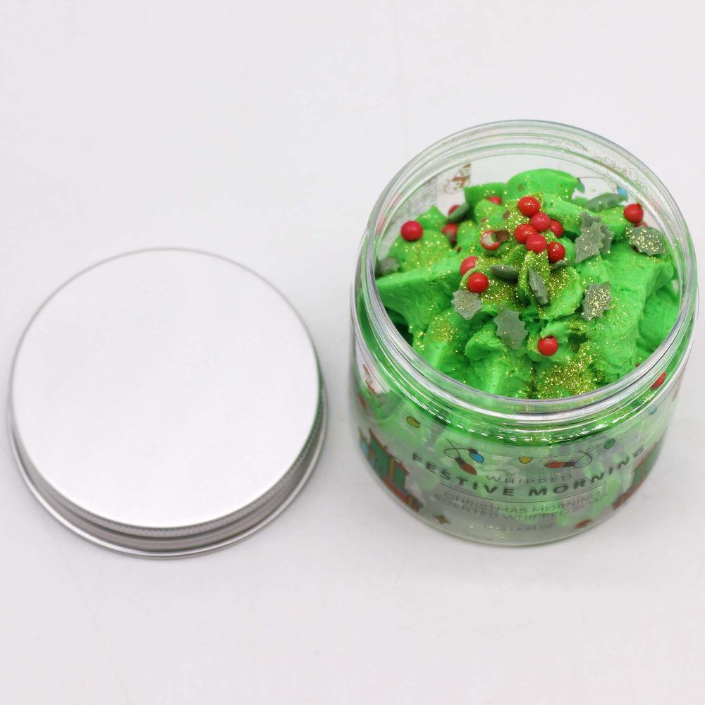 3x Festive Morning Whipped Soap 120g