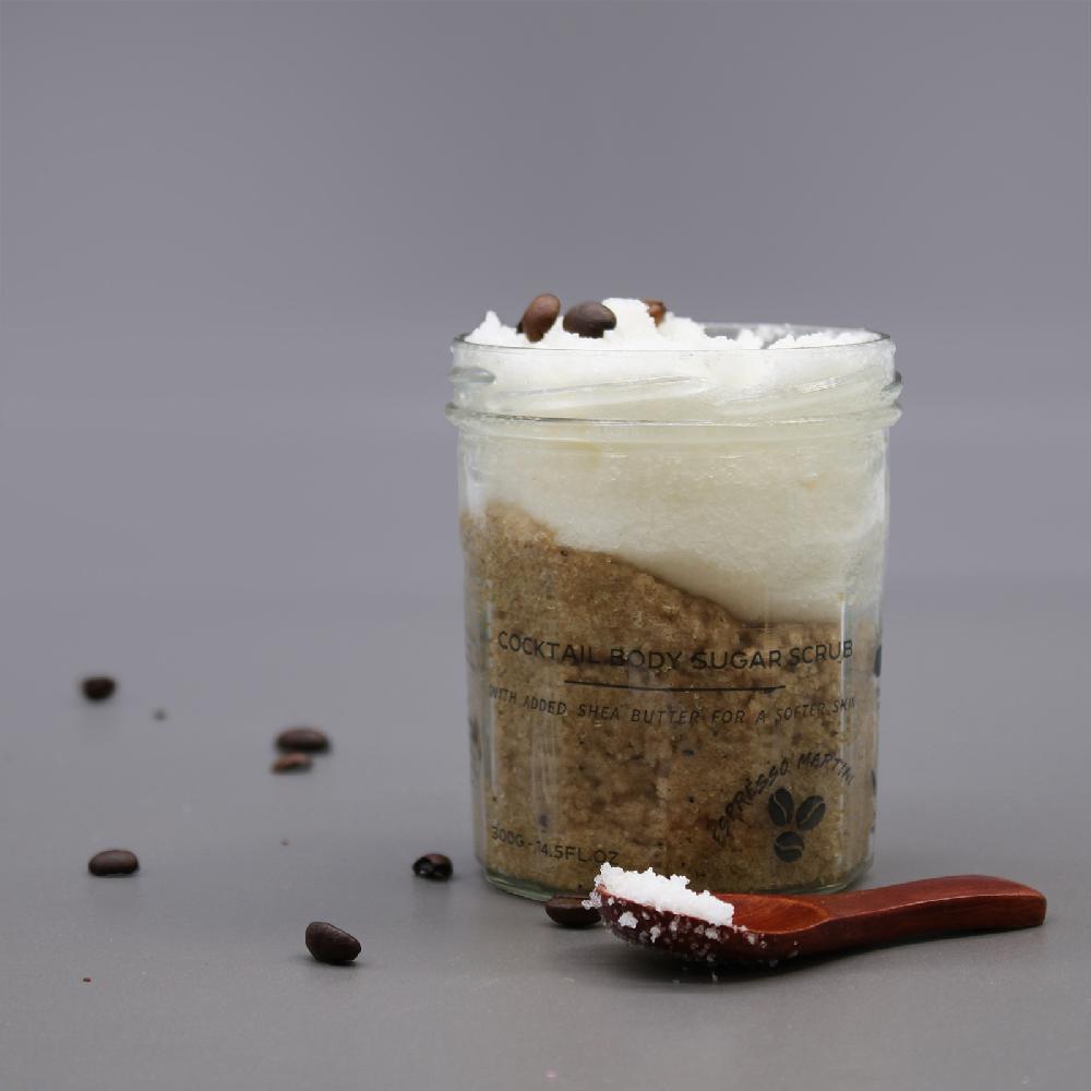 3x Fragranced Sugar Body Scrub - Espresso Martini 300g