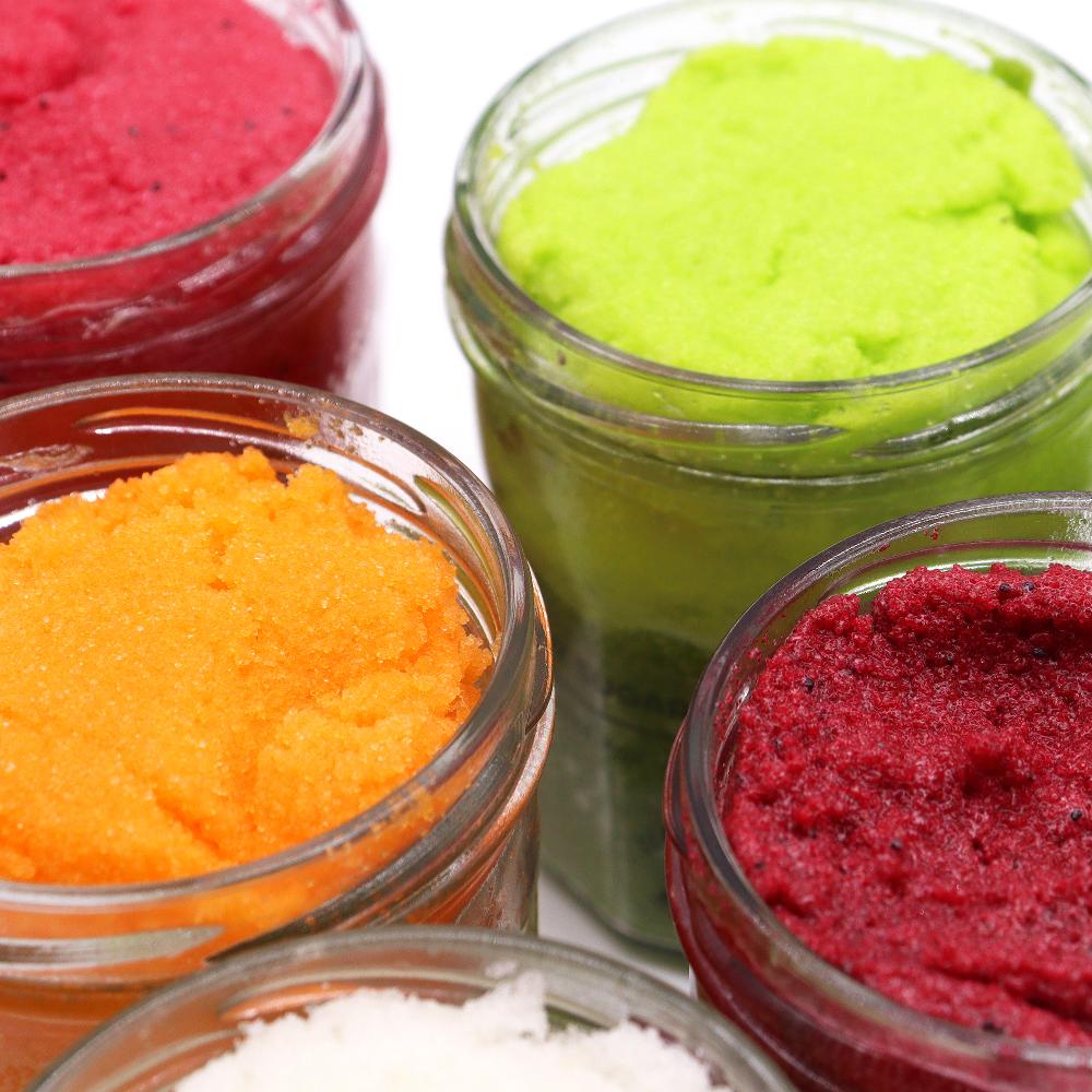 3x Fragranced Sugar Body Scrub - Peach Sangria 300g