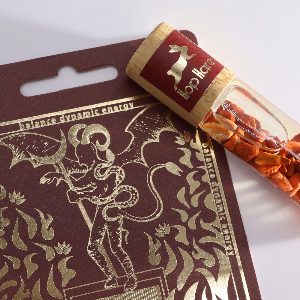 3x Hop Hare Essential Oil Gemstone Roll On - The Devil