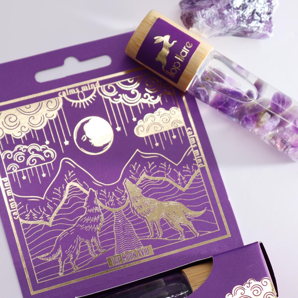 3x Hop Hare Essential Oil Gemstone Roll On - The Moon