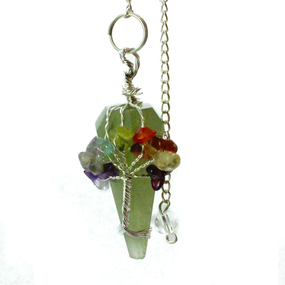 3x Magic Pendulum - Seven Chakra - Aventurine