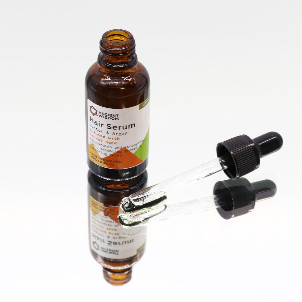 3x Organic Hair Serum 30ml - Carrot Seed