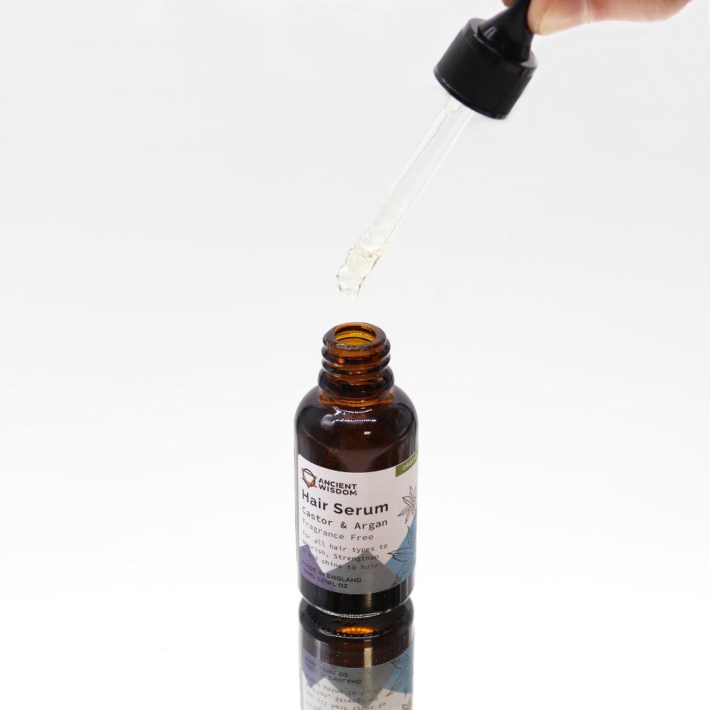 3x Organic Hair Serum 30ml - Unfragranced
