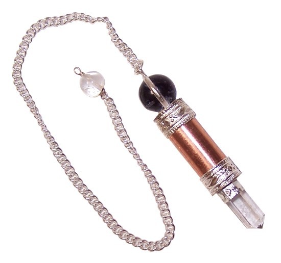 3x Pendulum With Copper Amethyst Quartz