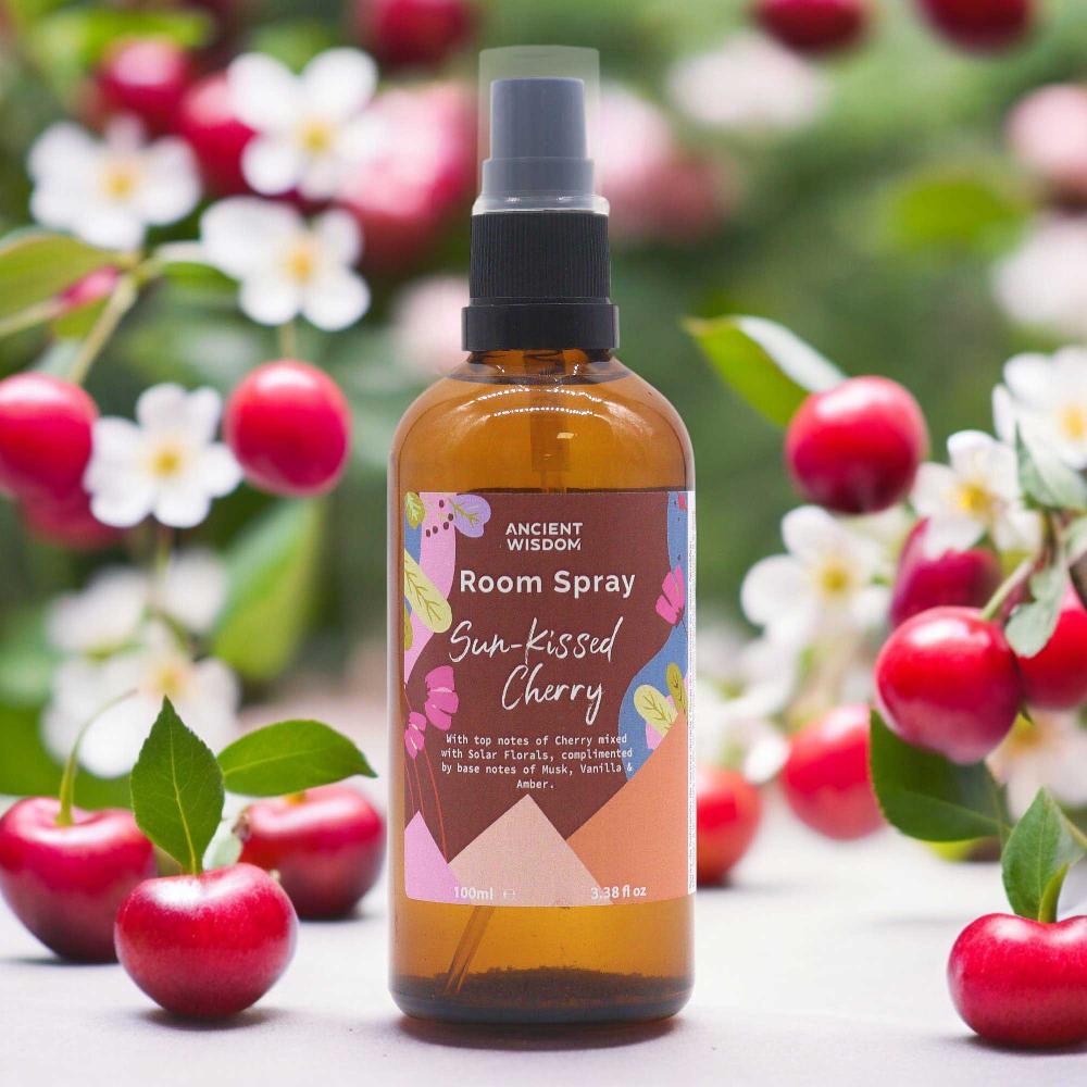 3x Summer Room Spray - Sun-Kissed Cherry 100ml