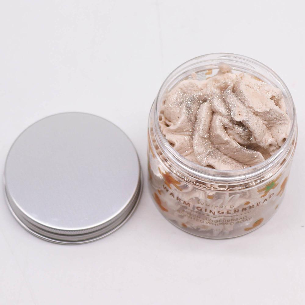 3x Warm Gingerbread Whipped Soap 120g