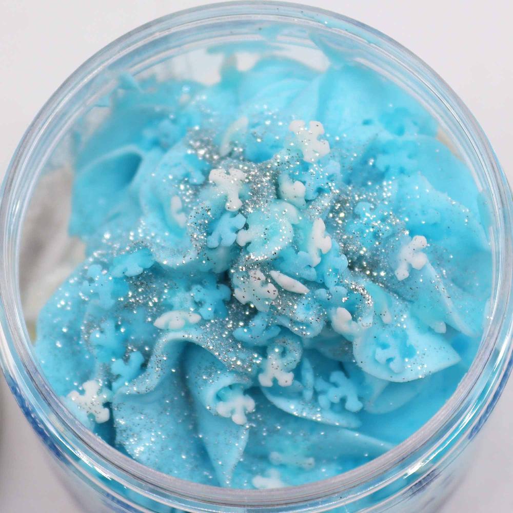 3x White Christmas Whipped Soap 120g