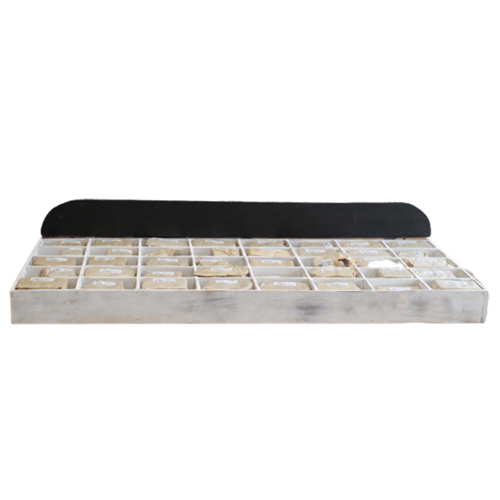 480x Rustic Bark Letter & Number - Display Box & Starter (40 X 12) 7cm