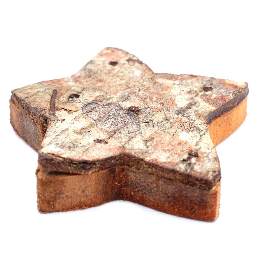 480x Rustic Bark Letter & Number - Display Box & Starter (40 X 12) 7cm