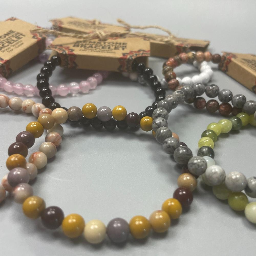 48x Gemstone Manifestation Bracelet - Starter (4 Of Each)