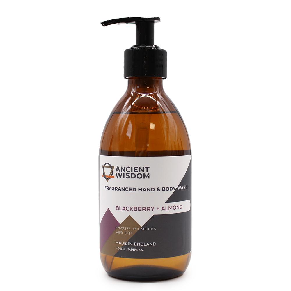 4x Blackberry & Almond Hand & Body Wash 300ml