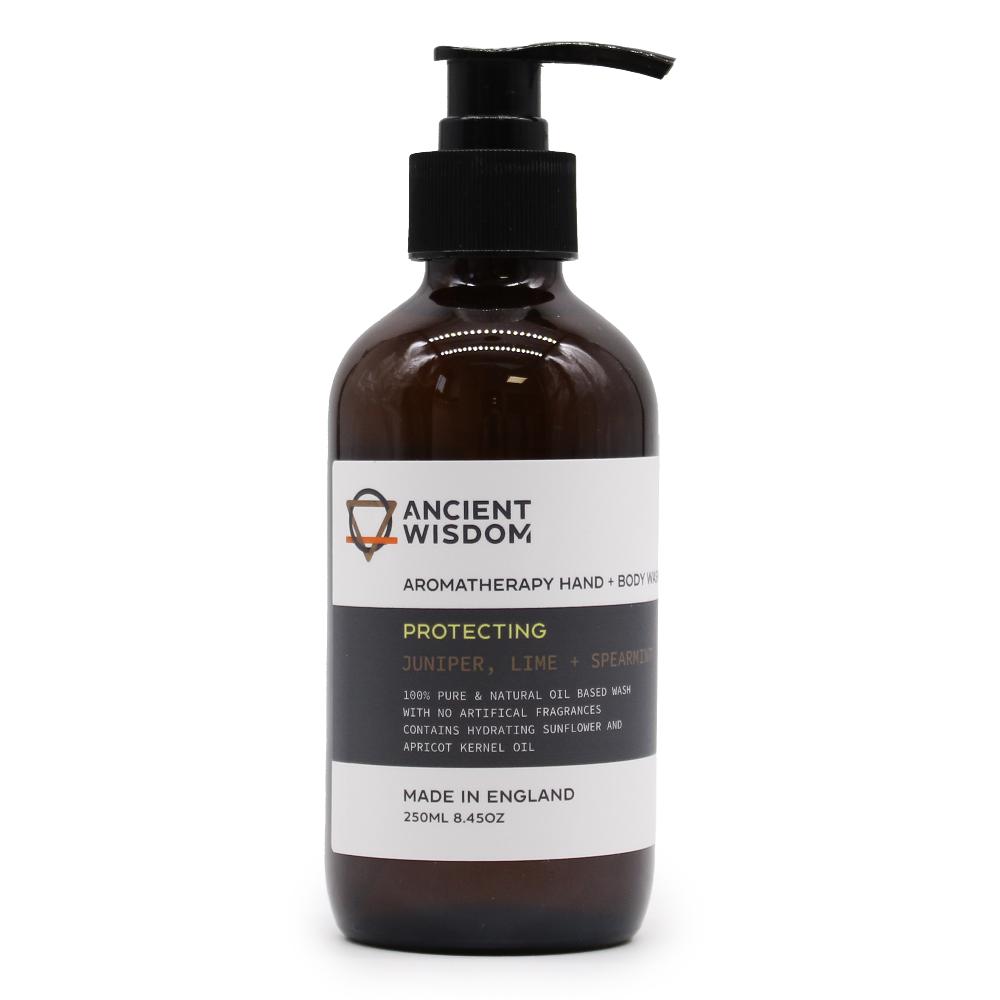 4x Juniper Lime & Spearmint Hand & Body Wash 250ml