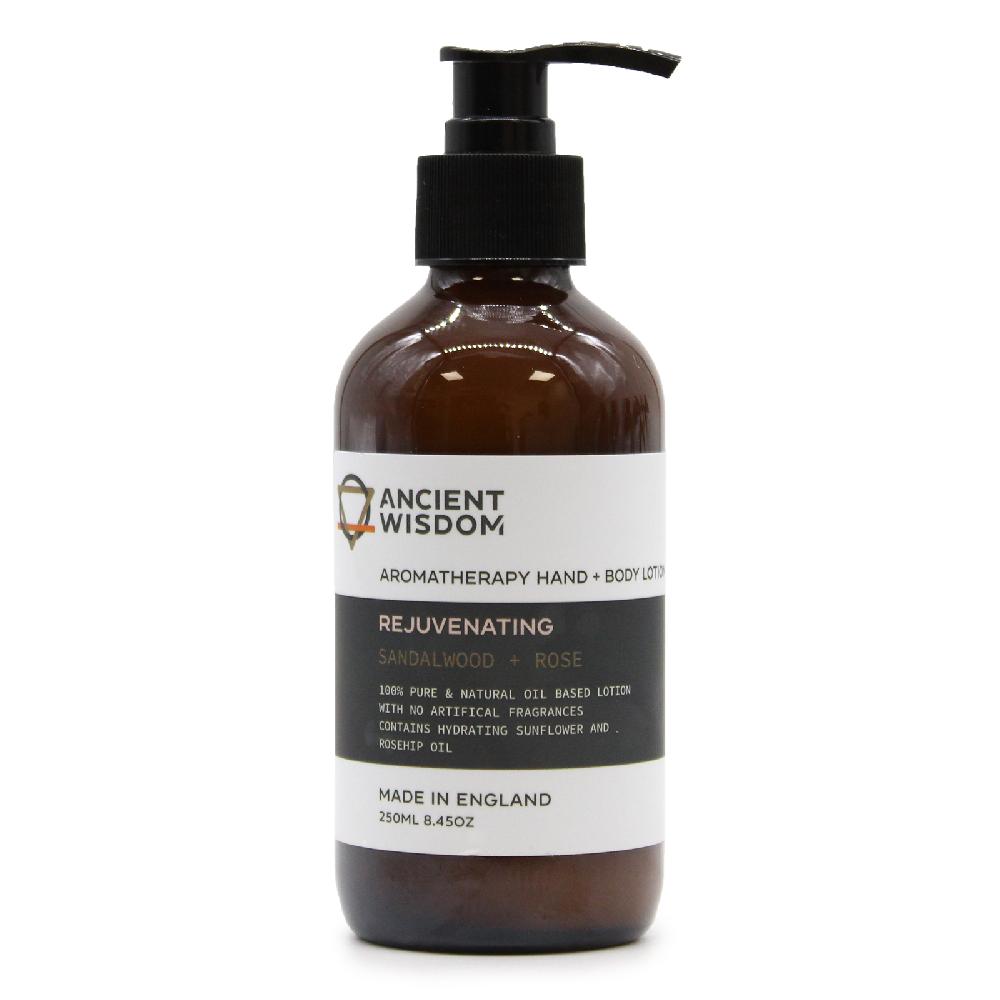 4x Sandalwood & Rose Hand & Body Lotion 250ml