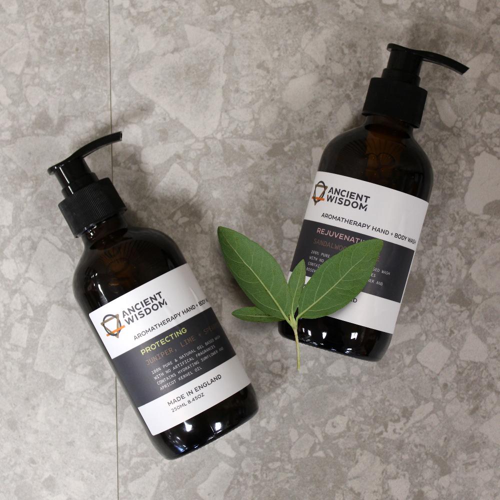 4x Tangerine Ylang & Patchouli Hand & Body Wash 250ml