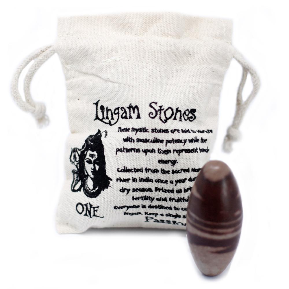 4x Three Inch Lingam - 1 Stone ( 4 Pouches )