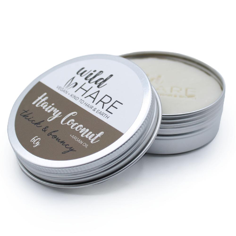 4x Wild Hare Solid Shampoo 60g - Hairy Coconut