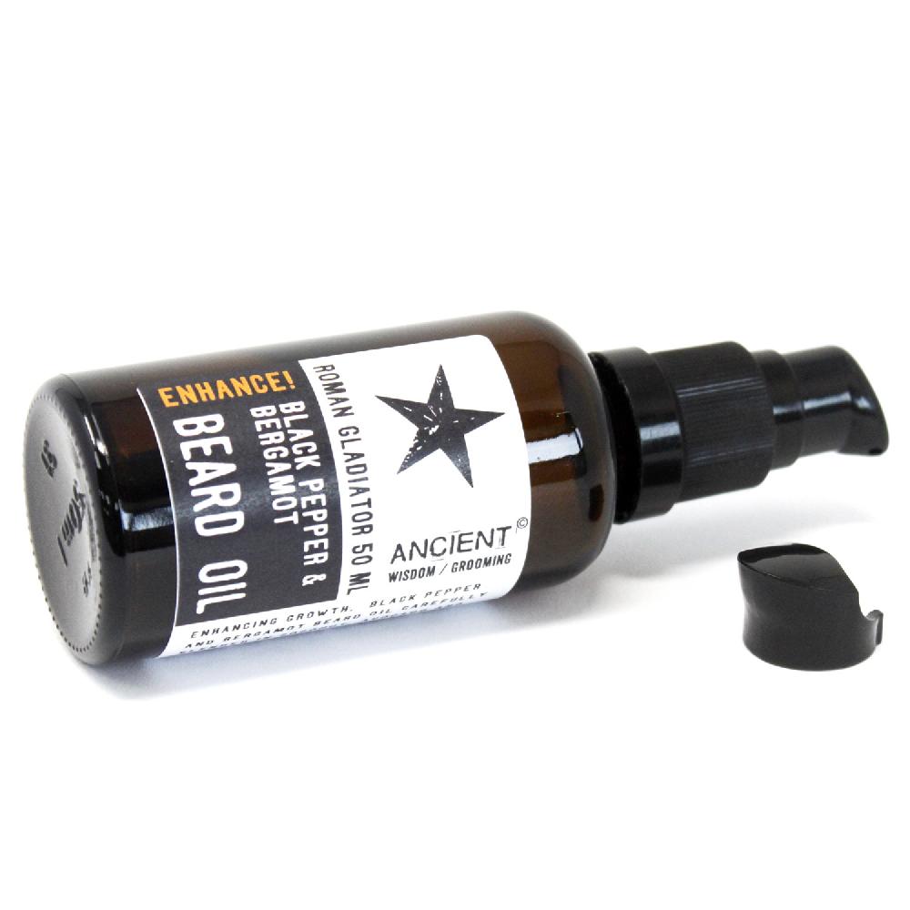 50ml Beard Oil - Roman Gladiator - Enhance