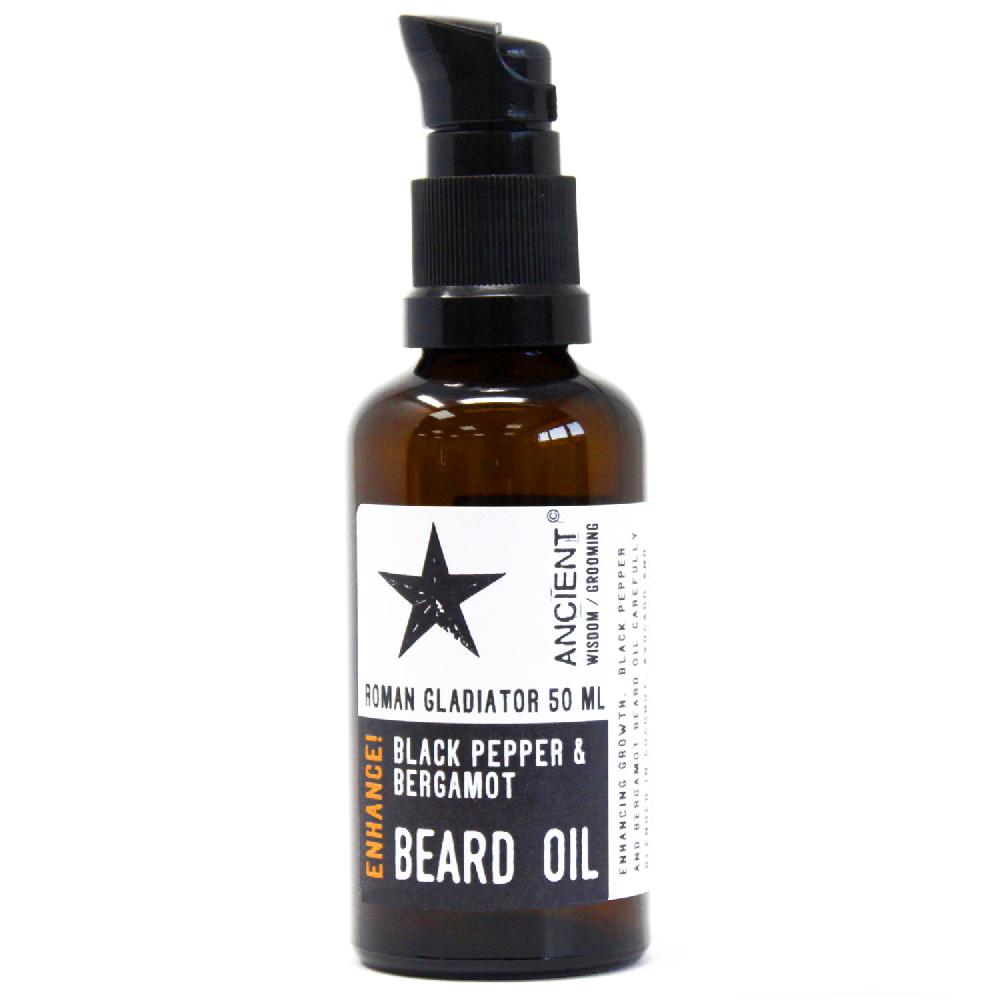 50ml Beard Oil - Roman Gladiator - Enhance
